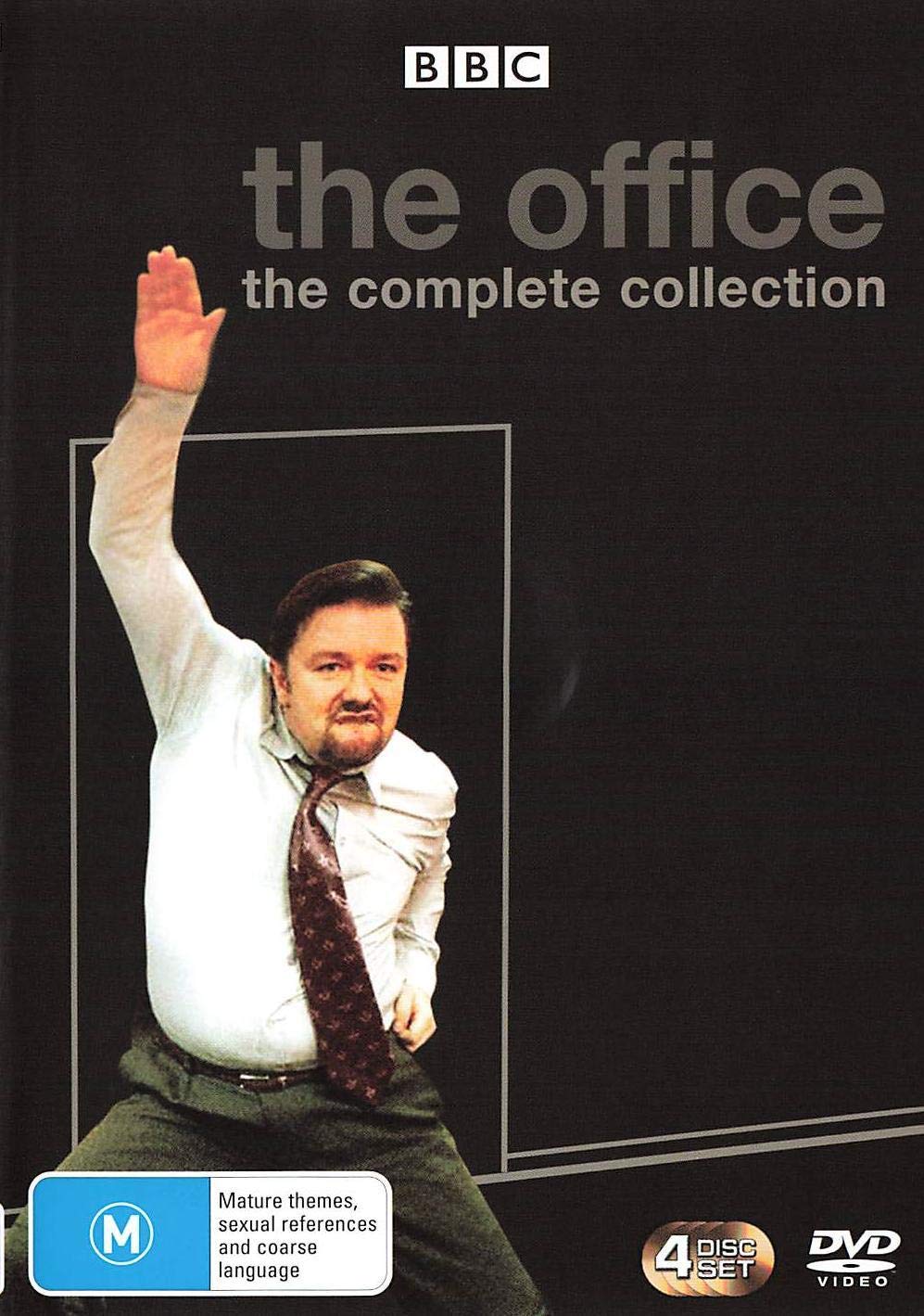 The Office: Complete Collection | Ricky GervaisTV Series | 4 Discs | NON-USA Format Region 4 & 2 Import - Australia