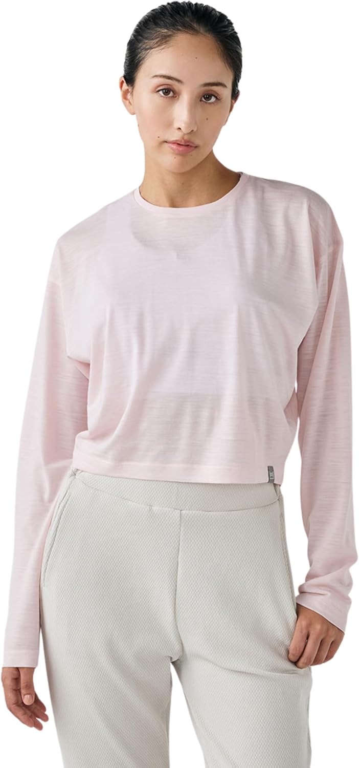 ノースフェイスホワイトレーベル エッセンシャルラウンドロングT М