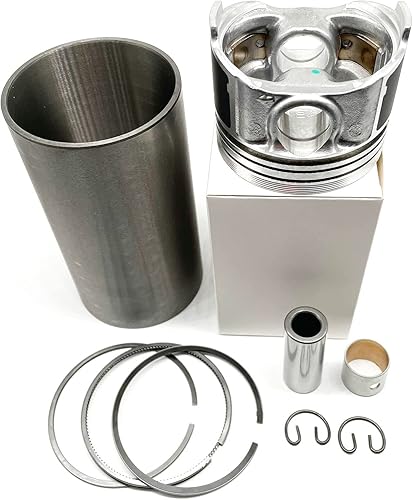 Miniatura 8 de Nayuank Kit de reconstrucción de pistón de reacondicionamiento D722 722EBH 722E compatible con piezas de reparación de motores Kubota