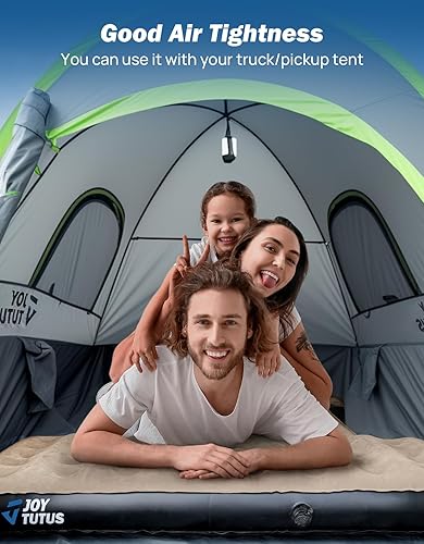 Miniatura 5 de JOYTUTUS Colchón de aire para cama de camión de 6.4 a 6.7 pies, camas regulares de tamaño matrimonial para camioneta campamento al aire libre,