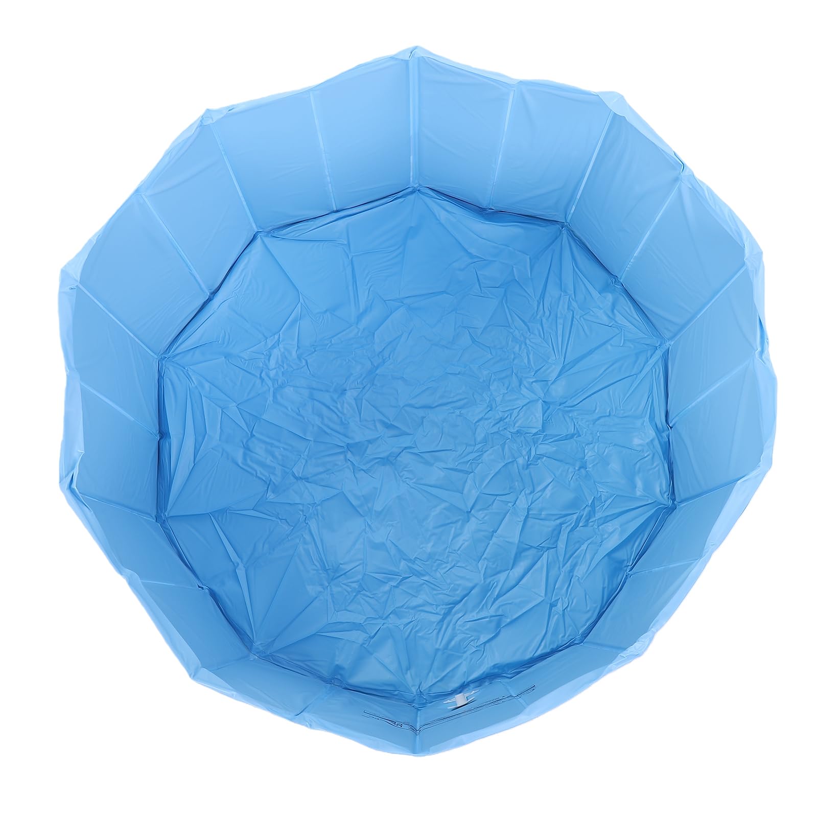 XUMIUZIY Składany Basen Ogrodowy, 90 Cm, PVC, Basen dla Dzieci, Nie | Wodoodporny składany basen ze wzmocnionym podparciem, do użytku wewnątrz pomieszczeń na zewnątrz, duży otwór odpływowy,