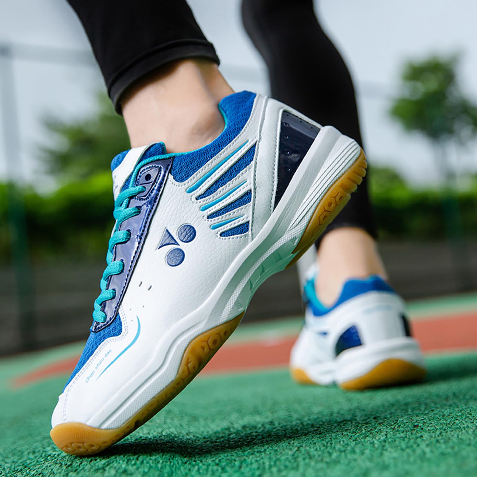Zapatos De Tenis De Mesa,Zapatos De BáDminton,Zapatillas De Tenis BáDminton,Zapatillas Ligeras BáDminton,Transpirable,Resistente Al Desgaste,Anti Slip,para Diversas Ocasiones Diarias