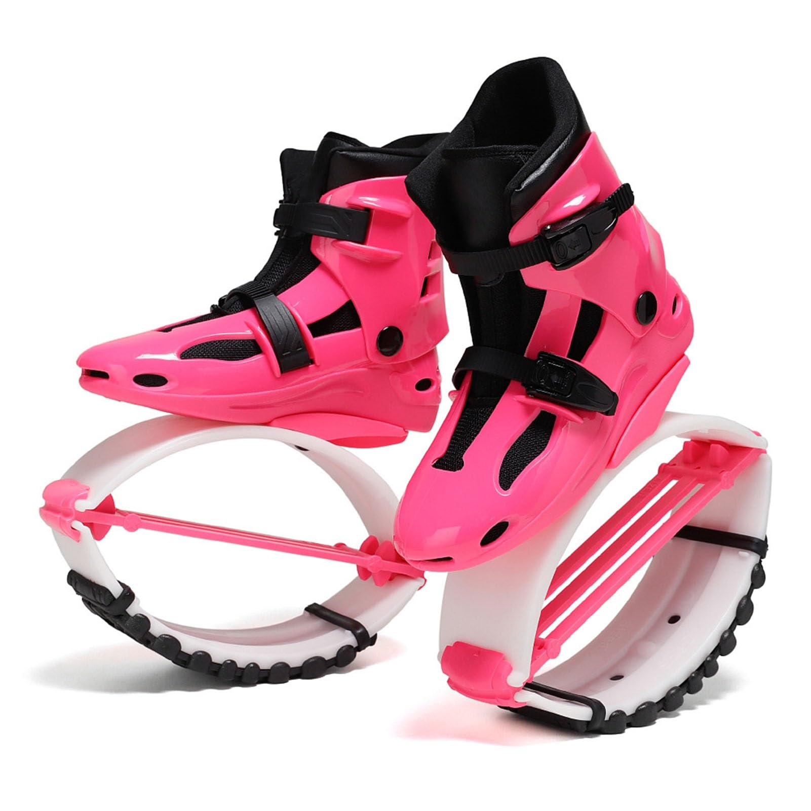 Känguru-Sprungschuhe, Jump Schuhe Indoor und Outdoor Sport Bouncing Shoelaces Rucksack, Damen Moon/Anti-Gravity