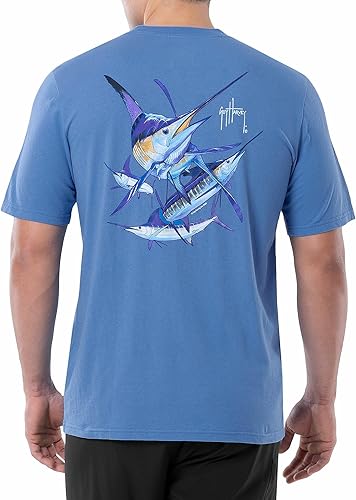Guy Harvey Billfish Collection - Camiseta de manga corta para hombre