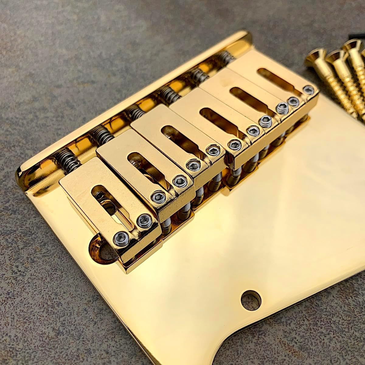 Gotoh Modern Bridge for Tele Gotoh, Gold - PGTC-202G