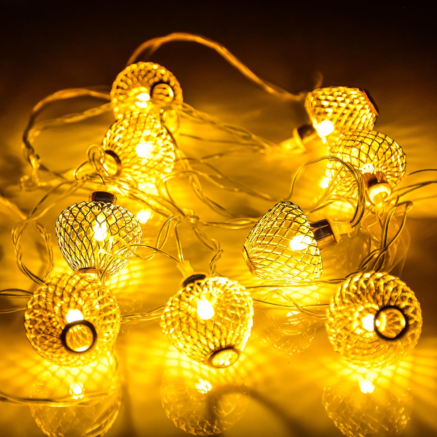 One94Store 3 Meter 10 LED Apple Metal String Lights – Perfect for Indoor/Outdoor Decoration for Diwali, Christmas, Birthday, Navratri, and Valentine’s Day Gifts(Warm White) (B0DHSYR6CP) Amazon Price History, Amazon Price Tracker