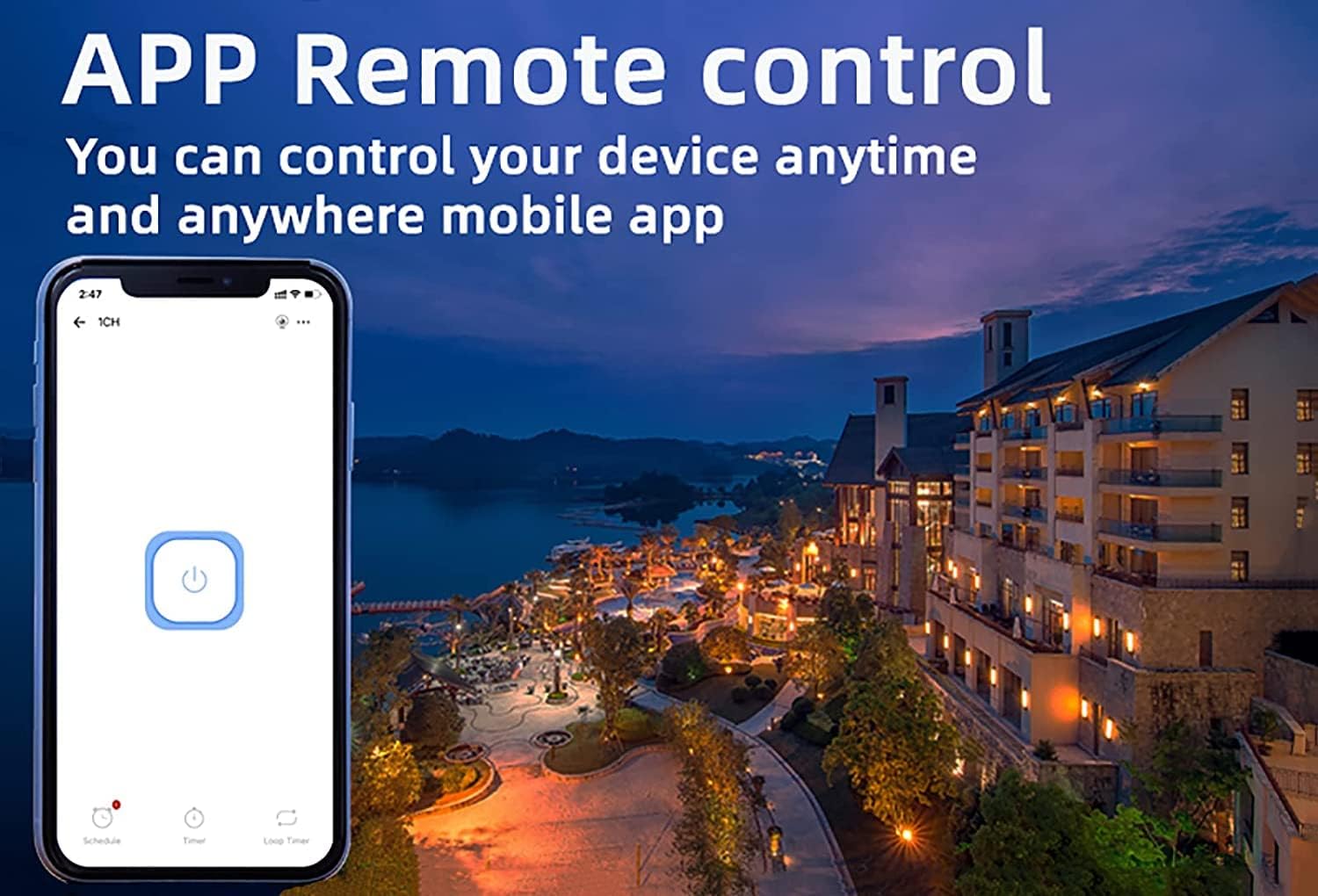 eWeLink యాప్ రిమోట్ కంట్రోల్ ఇంటర్‌ఫేస్