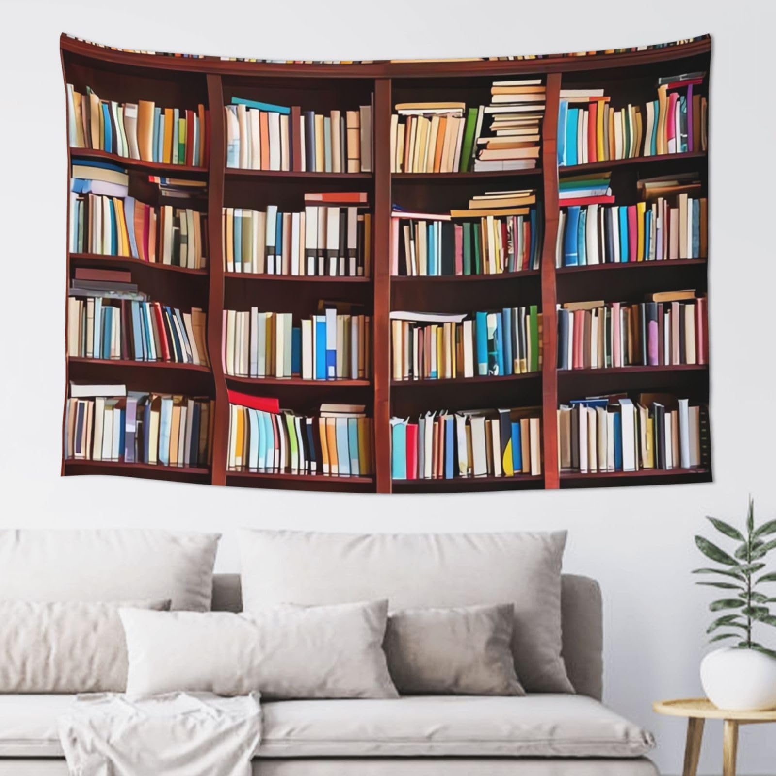 FodPand Books Tapestry for Bedroom Aesthetic, Wall Hanging Tapestries Art Decor Backdrop Wall Tapestry for Dorm Living Room Funny Poster Party Banner Background 40" X 60"