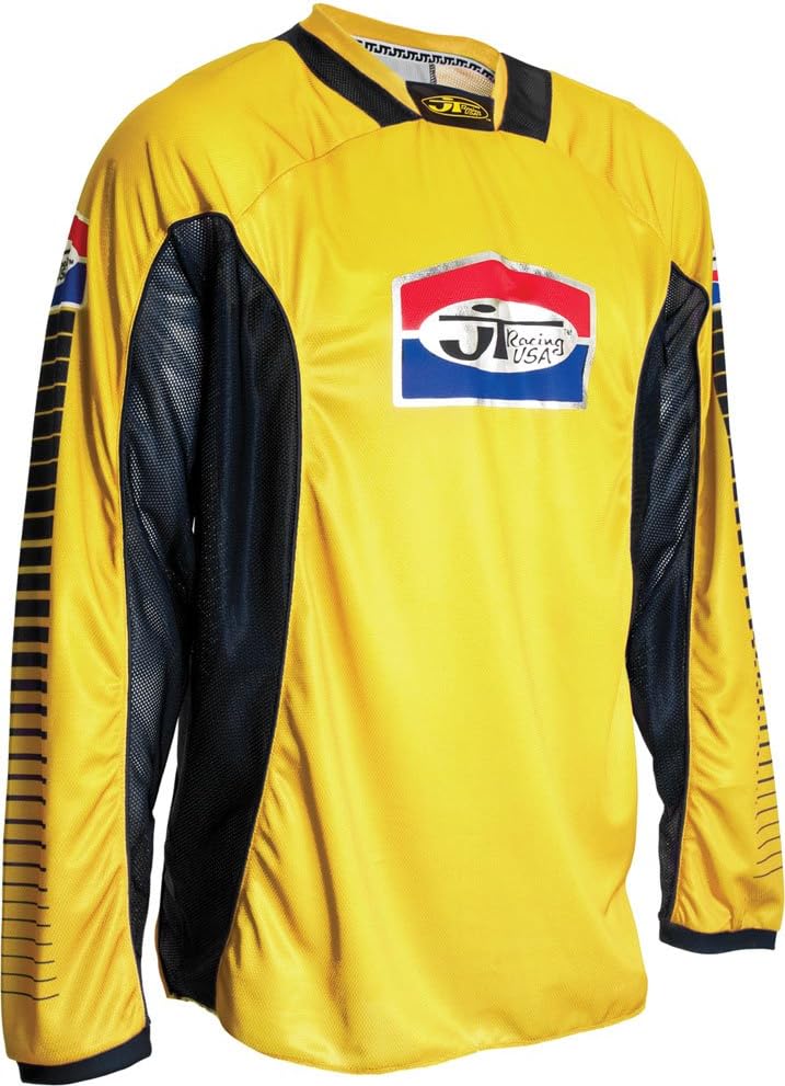 JT Racing USA Pro-Tour Jersey (Yellow/Black, XX-large)