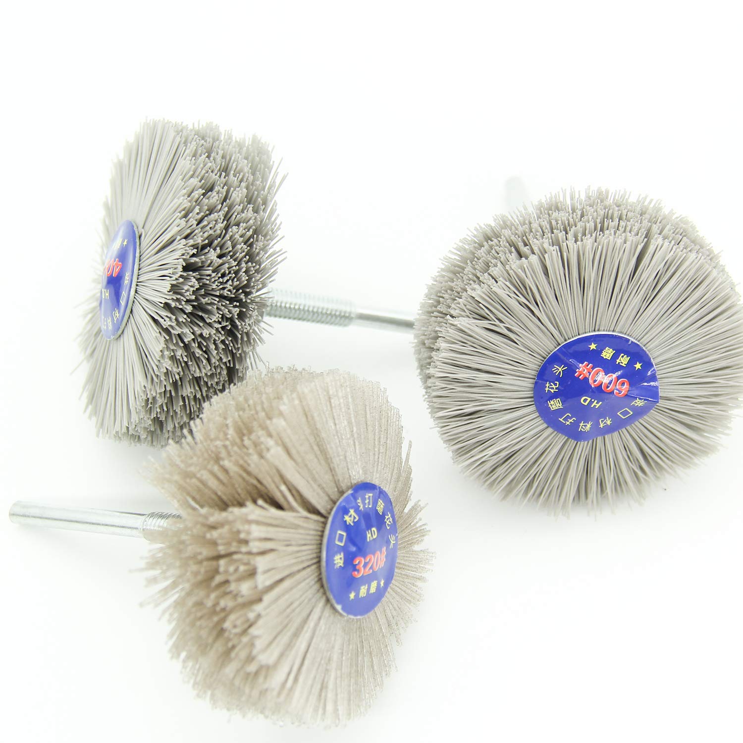 Abrasive Nylon Wheel Brush - Woodworking & Metal Prep -2
