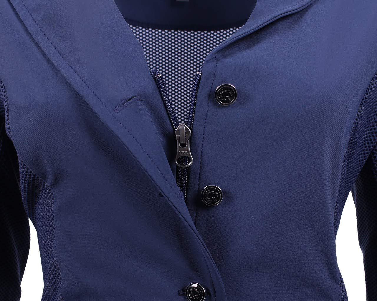 QHP Novèn Veste de compétition pour femme avec empiècements en maille
