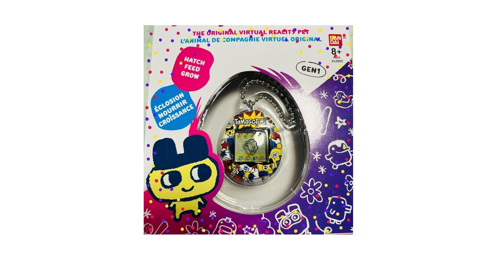 バンダイ たまごっち 海外 限定 BANDAI - たまごっち Tamagotchi 海外限定 レインボー Rainbowの
