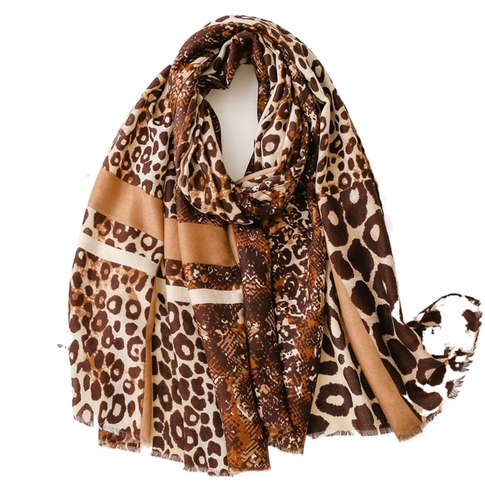 Scarfs for Women Scarf Women's Warm Thickened Cross Winter Scarf Warm In Autumn And Winter-image-5