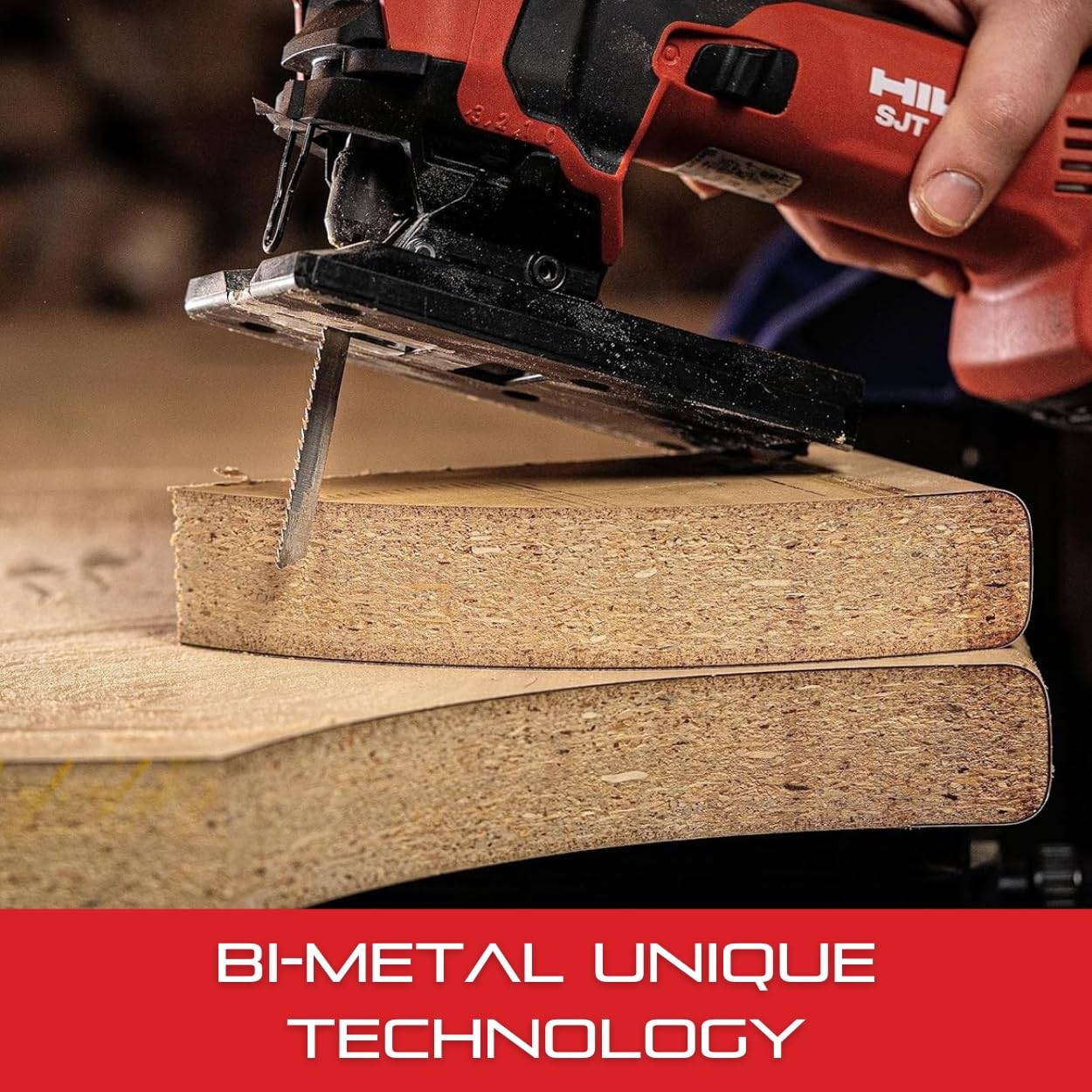 Starrett Bi-Metal Unique Unified Shank Jig Saw Blade Kit - Ideal for Professionals and Do-It-Yourselfers - Includes BU36, BU46, BU38, BU310T and BU214S - BU1