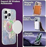 Vista 155 de I-MGAE-IN-AR - Funda diseñada para iPhone 12 y 12 Pro, diseño de mariposa plateada brillante, funda protectora de poliuretano termoplástico, suave