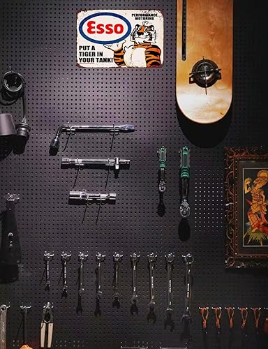 Miniatura 4 de Esso Put a Tiger in Your Tank, Clemson - Letrero de metal de hojalata, decorativo para pared, 12 x 8 pulgadas SOPAHU