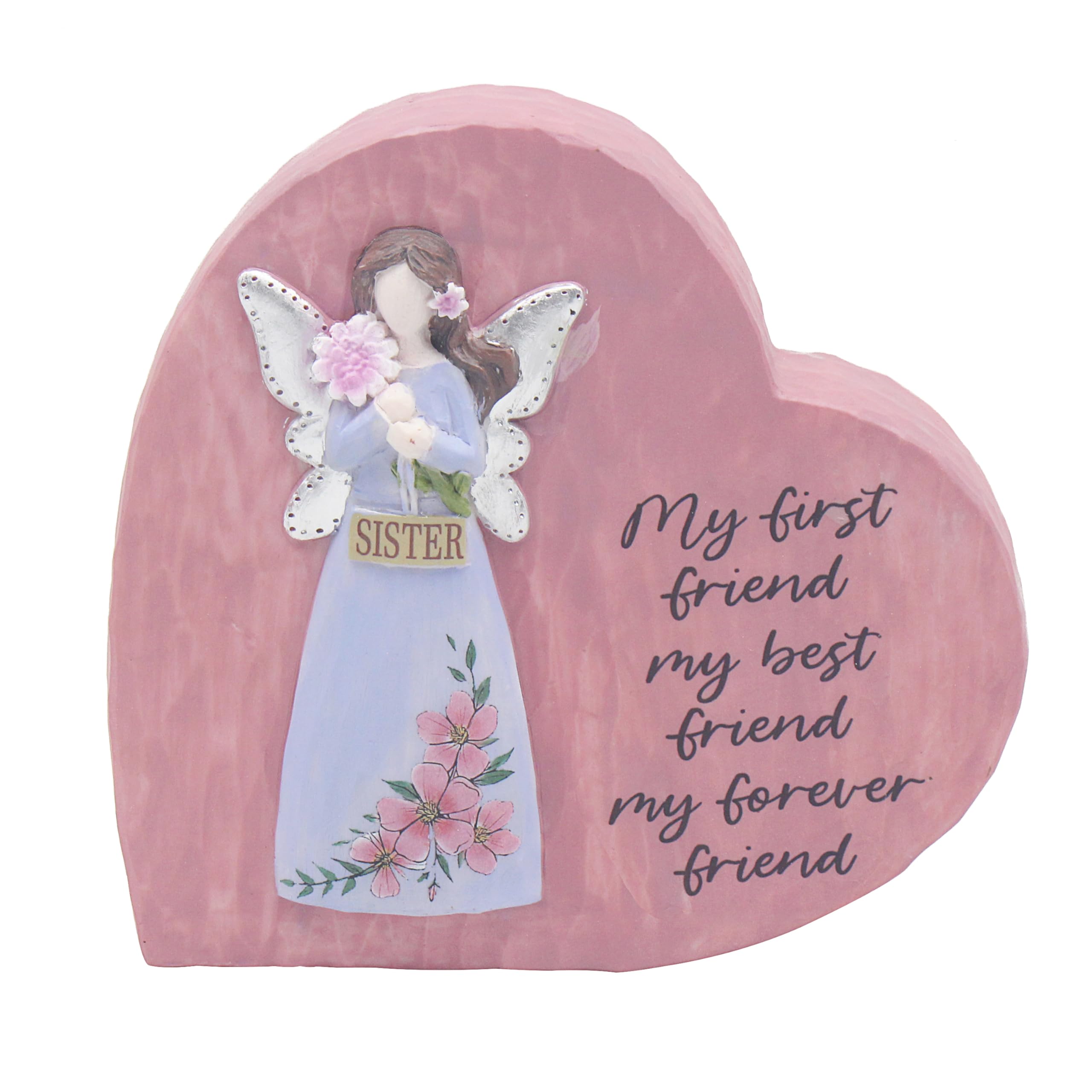Lesser & Pavey Heart Sister Home Decor Plaques