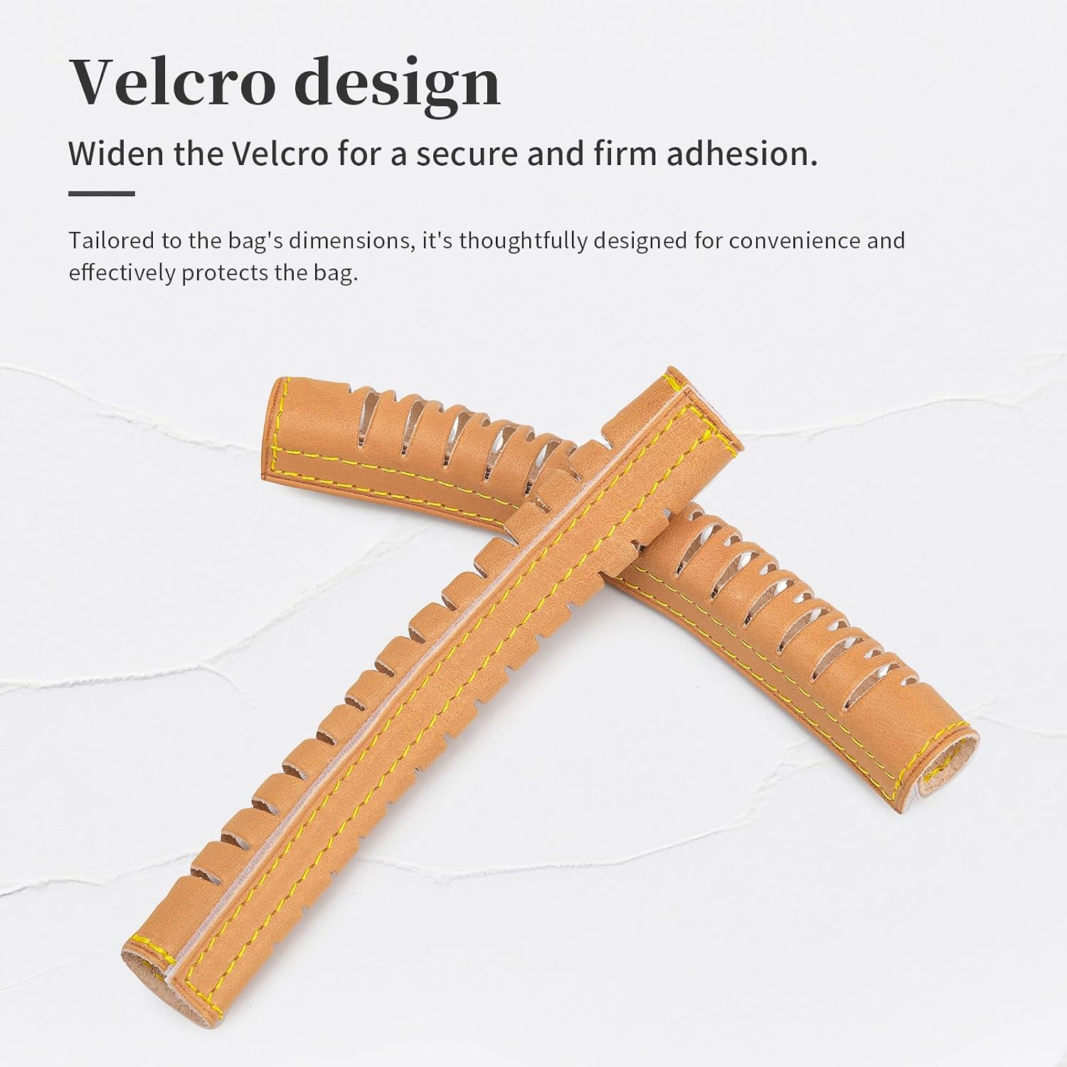 2Pcs Bag Handle Wrap Covers for Speedy 25 30 35,Vachetta Leather Grip Protector Strap,Stain and Abrasion Resistant