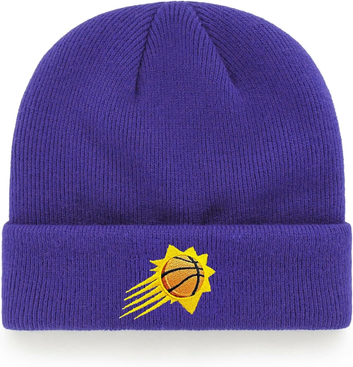 Outerstuff NBA キッズ ユース 8-20 プライマリーロゴ ワードマーク スポーツニット 防寒 折り返し付きビーニーハ