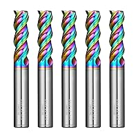 Vista 29 de Tools DLC Series Carburo Square End Mill, Diamond Like Coating, Molino de extremo para aluminio, cobre, aleaciones de magnesio, aluminio de alto