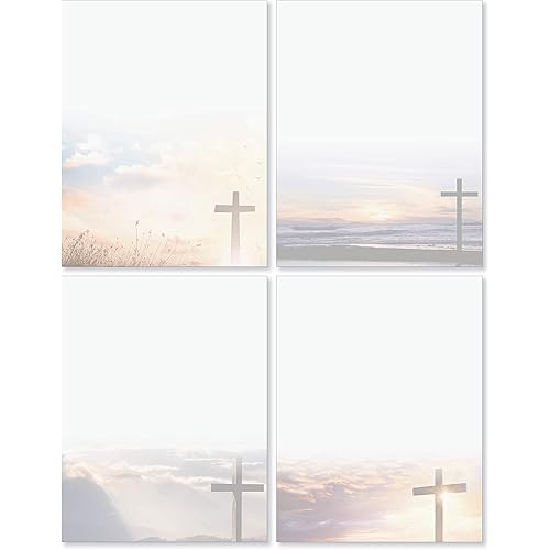 Scenic Religious Stationery - Pack of 48