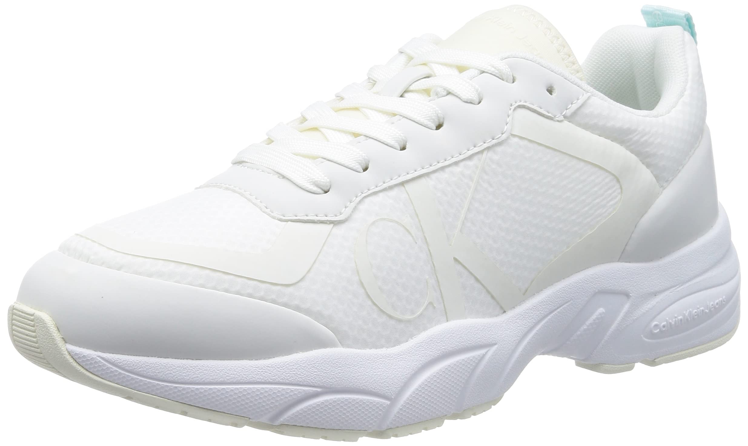 Calvin Klein Jeans Tenis Retro sobre Malla Wn Yw0yw00946, Runner Mujer