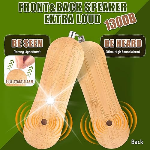 Miniatura 4 de Alarma de seguridad personal, llavero de autodefensa, regalos para niñas, luz estroboscópica, portátil recargable, alarma de seguridad de emergencia