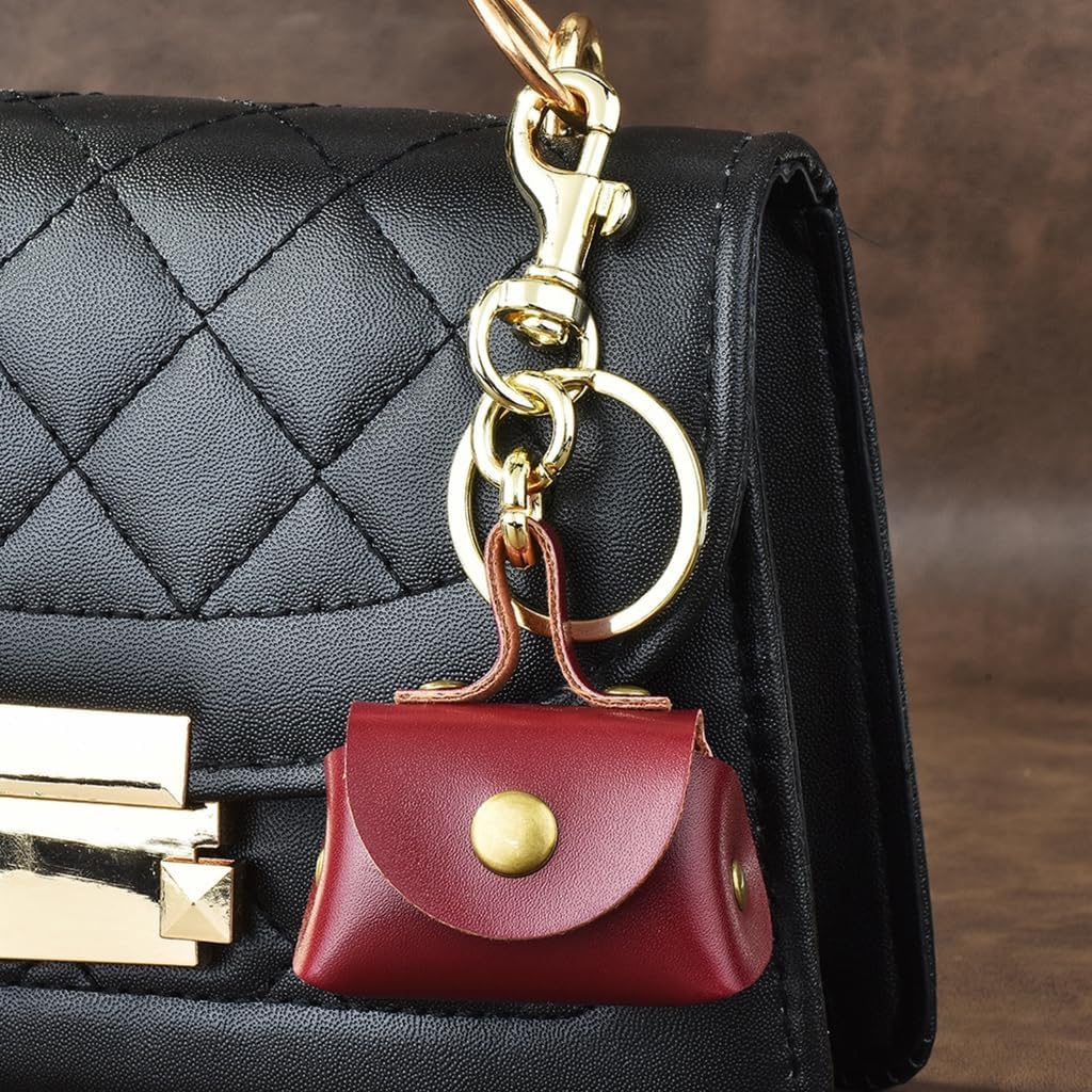 Compact Coin Purse Keychain Practical Coin Purse Keychain Bag Hanging Charm for Quick Access To