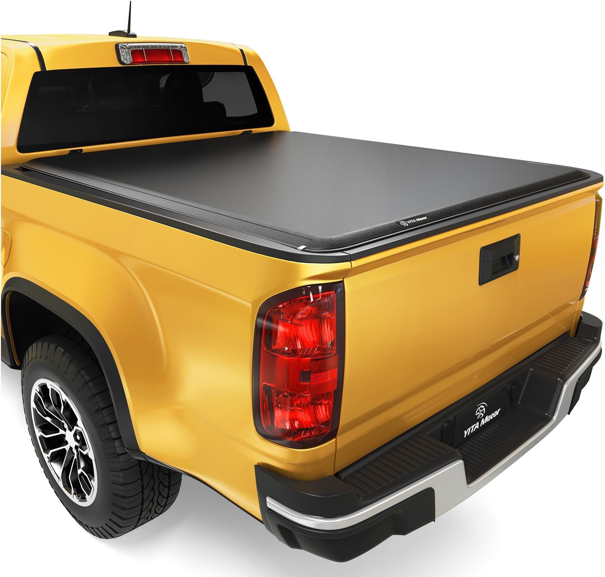 YITAMOTOR Soft Roll Up Truck Bed Tonneau Cover Compatible with 2015-2026 Chevy Colorado/GMC Canyon, Fleetside 5.2 ft Bed