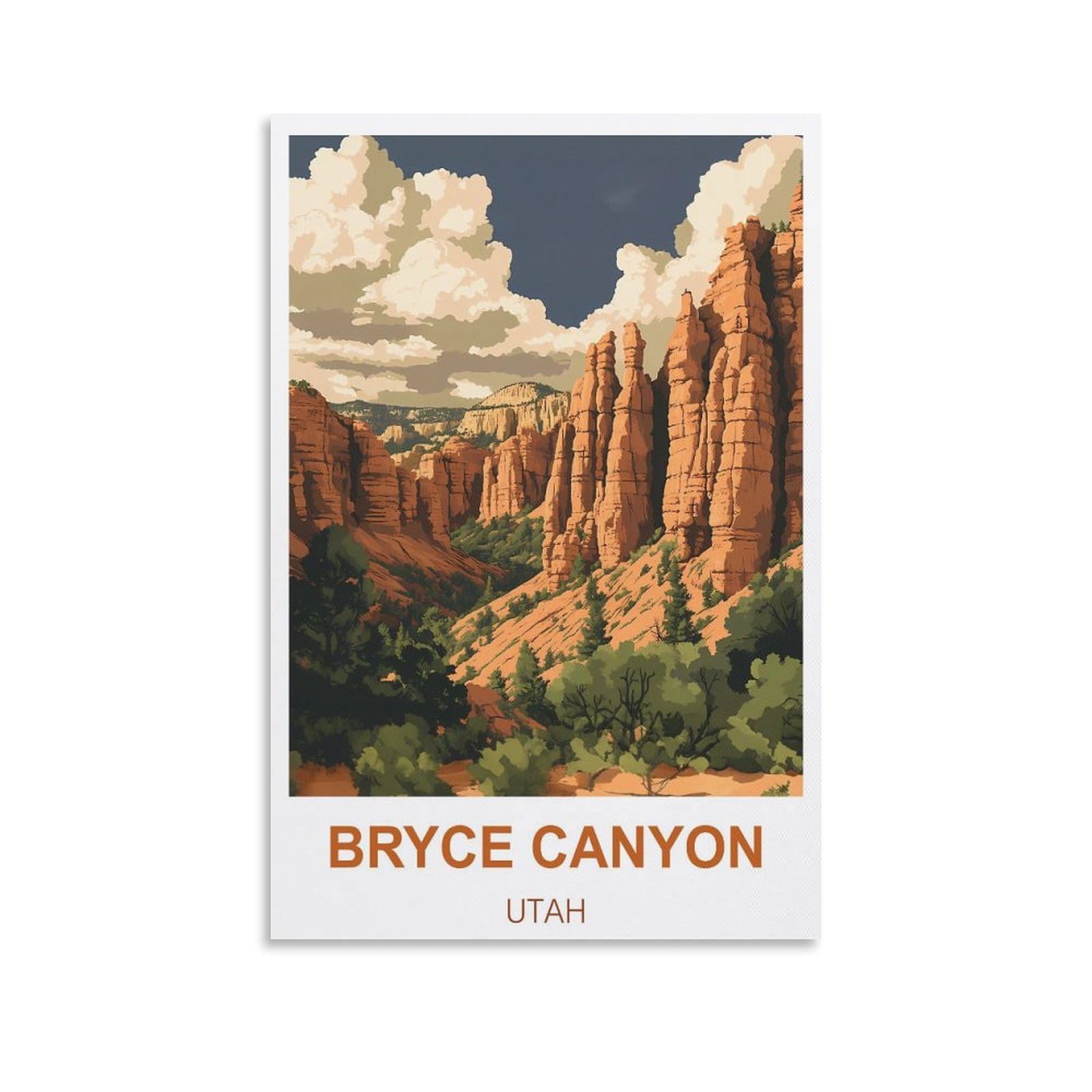 2000 Piece Jigsaw Puzzles Bryce Canyon Utah Challenging Game Toys, Impossible Puzzle, Family Decoration Puzzle 70x100cm