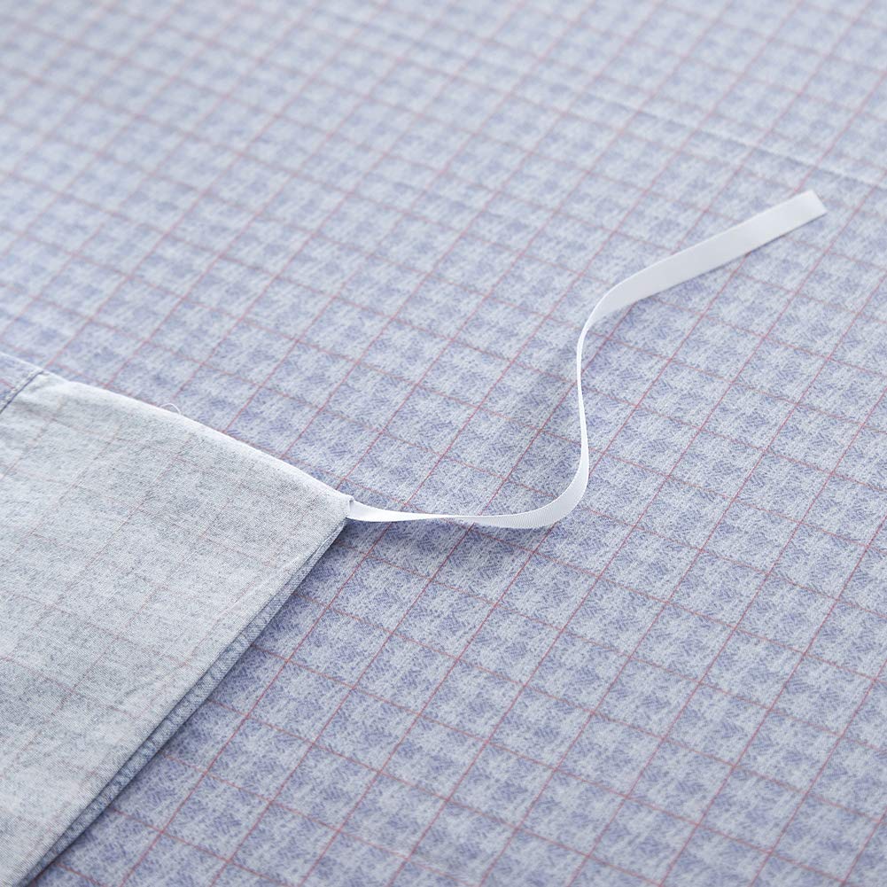 Set di copripiumini, lenzuola e lenzuola， Set lenzuola 4 pezzi, trapunta/trapunta/coperta Set biancheria da letto semplice con federa e set di cuscini(S)