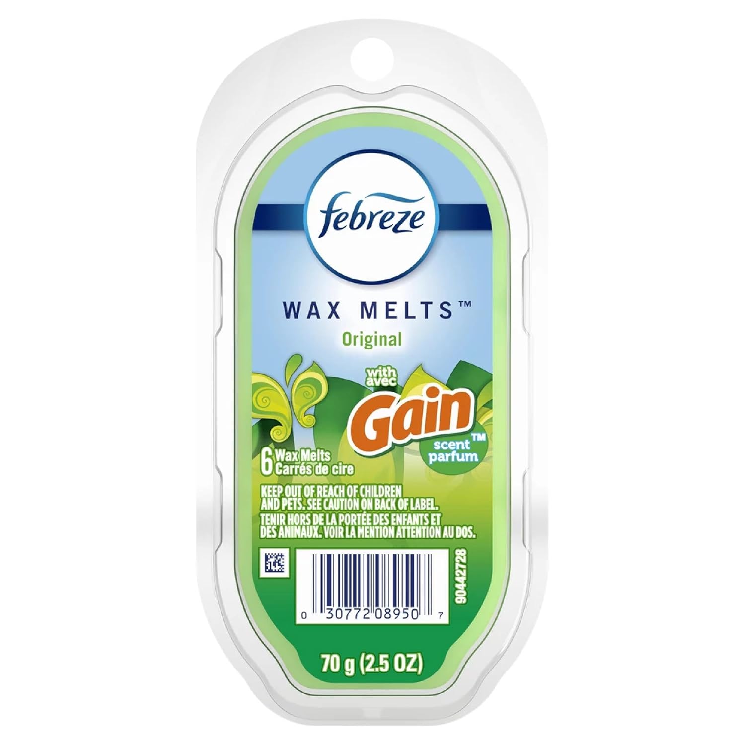 Febreze Wax Melts Gain Original Air Freshener 1 Count 2 75 Ounce