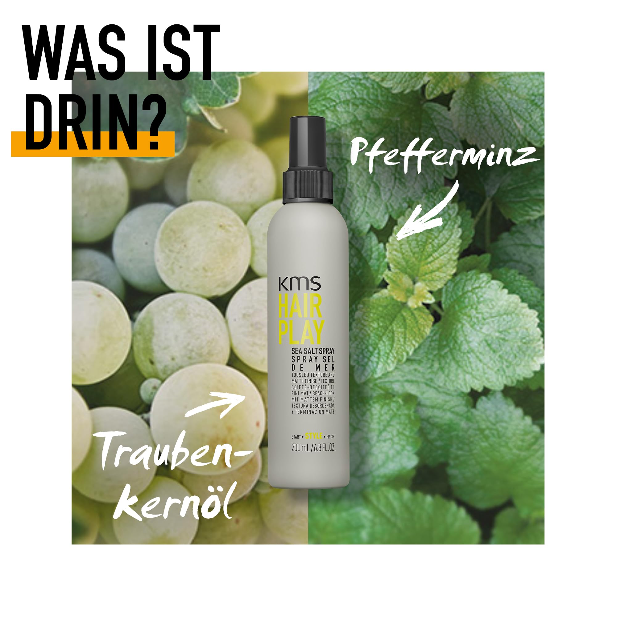 KMS HAIRPLAY Sea Salt Spray 75ml