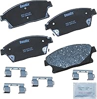 Vista 335 de Pastillas de Freno Delanteras Cerámicas Bendix Priority1 CFC430A para Modelos Selectos INFINITI G35, I30, Nissan 350Z, Altima, Juke, Maxima, Sentra