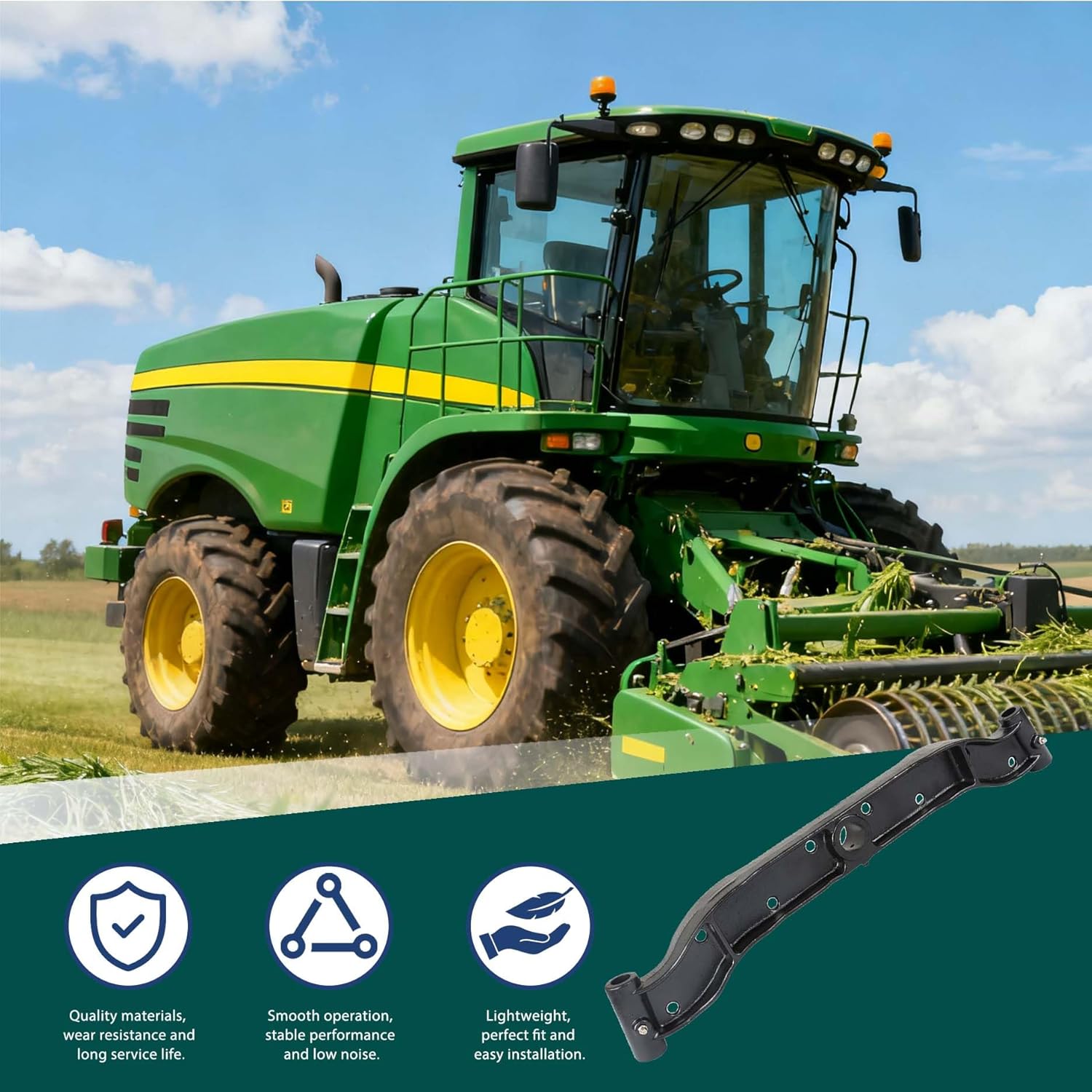 Front Axle Pivot Bar Replacement for John Deere GY20532 G100 and L100 Series L100 L105 L107 L108 L110 L111 L118 L120 L130 G110