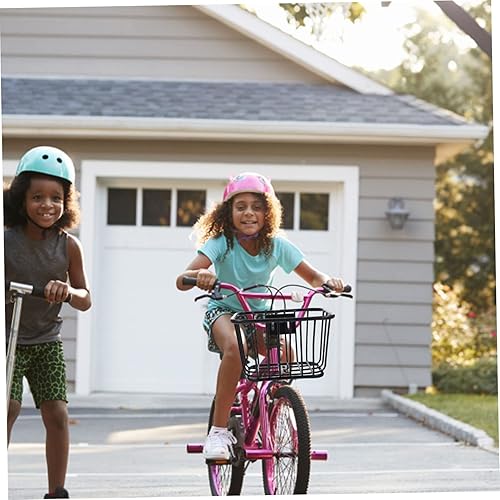 Miniatura 2 de Cesta de hierro para bicicletas, bicicletas para niños, cesta de bicicleta para niños, scooter, cestas de alambre de bicicleta, cestas de bicicleta