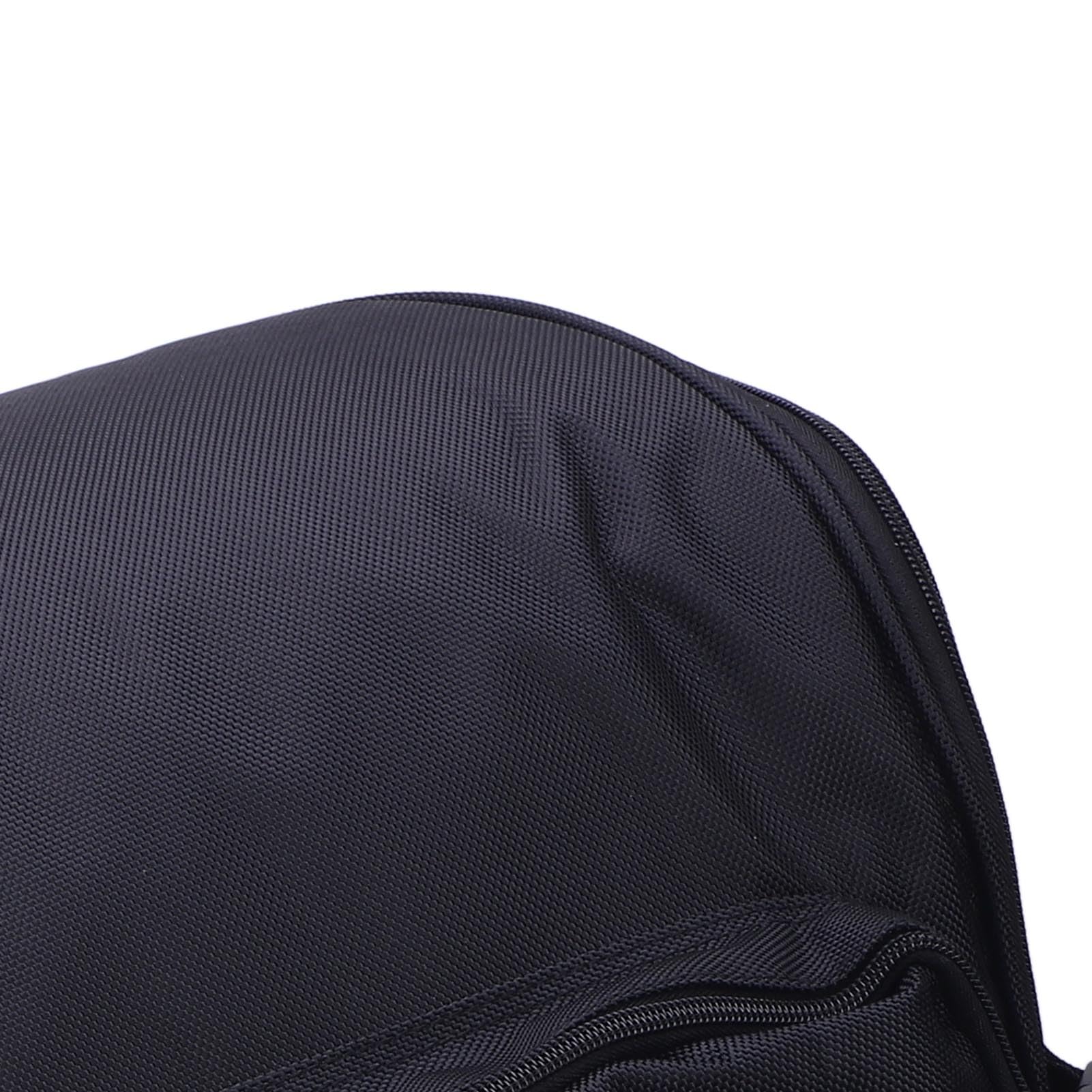 Mochila para Herramientas de Limpieza, 45 X 32 X 19 Cm Gran Capacidad Tela Oxford 1000d Antisalpicaduras Bolsa para Suministros de Limpieza para Tareas Domésticas (BLACK)