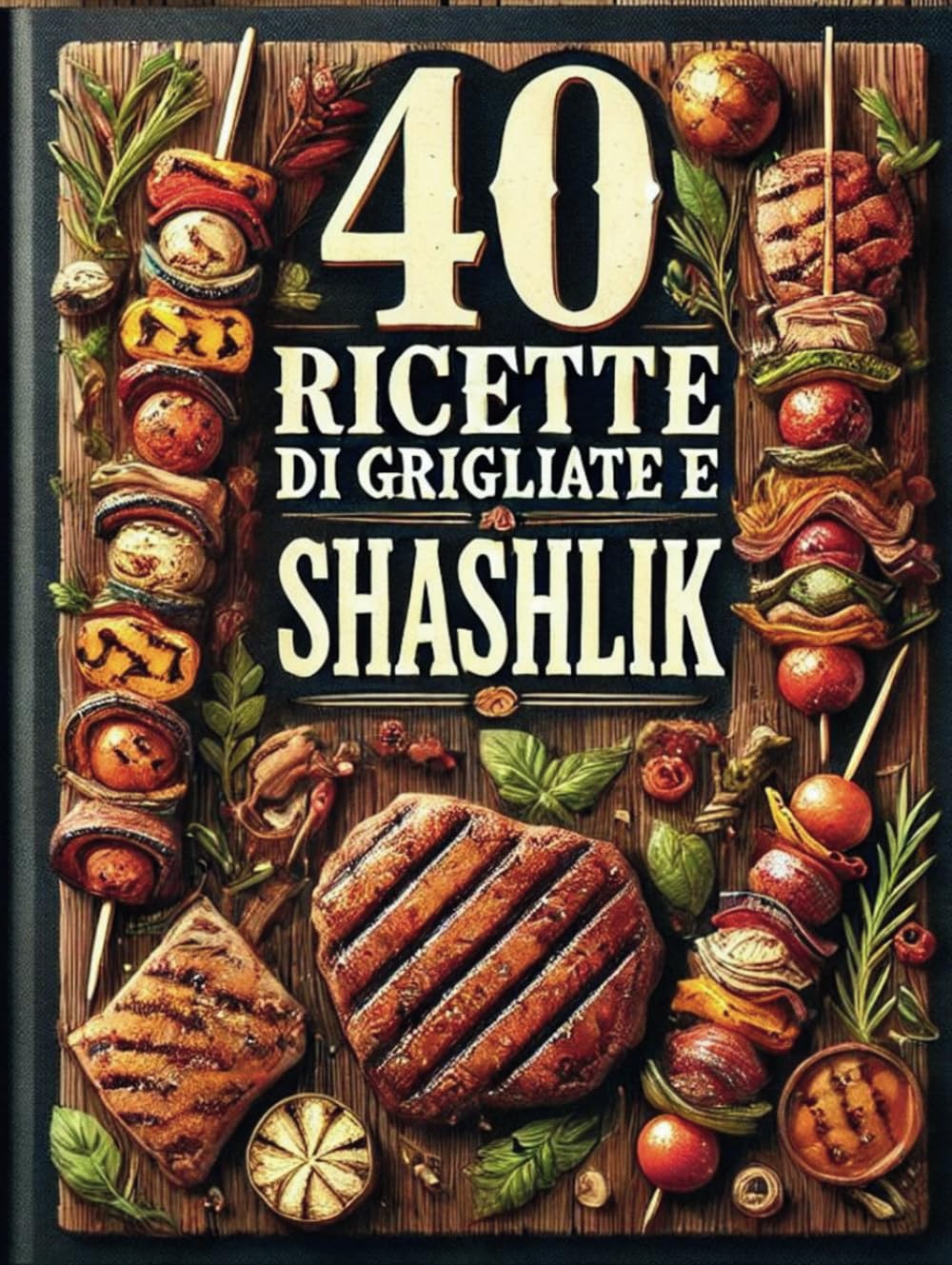 "40 Ricette Imperdibili: Grigliate e Shashlyk per Ogni Occasione": "Un Viaggio Tra Aromi e Tradizioni: Dalla Griglia alla Tavola con le Migliori ... Pesce e Frutti di Mare" (Italian Edition)