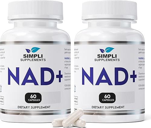 Suplemento NAD para antienvejecimiento y regeneración celular  NAD Booster 500mg por porción  Alternativa de suplemento NMN  Similar a la ribósido