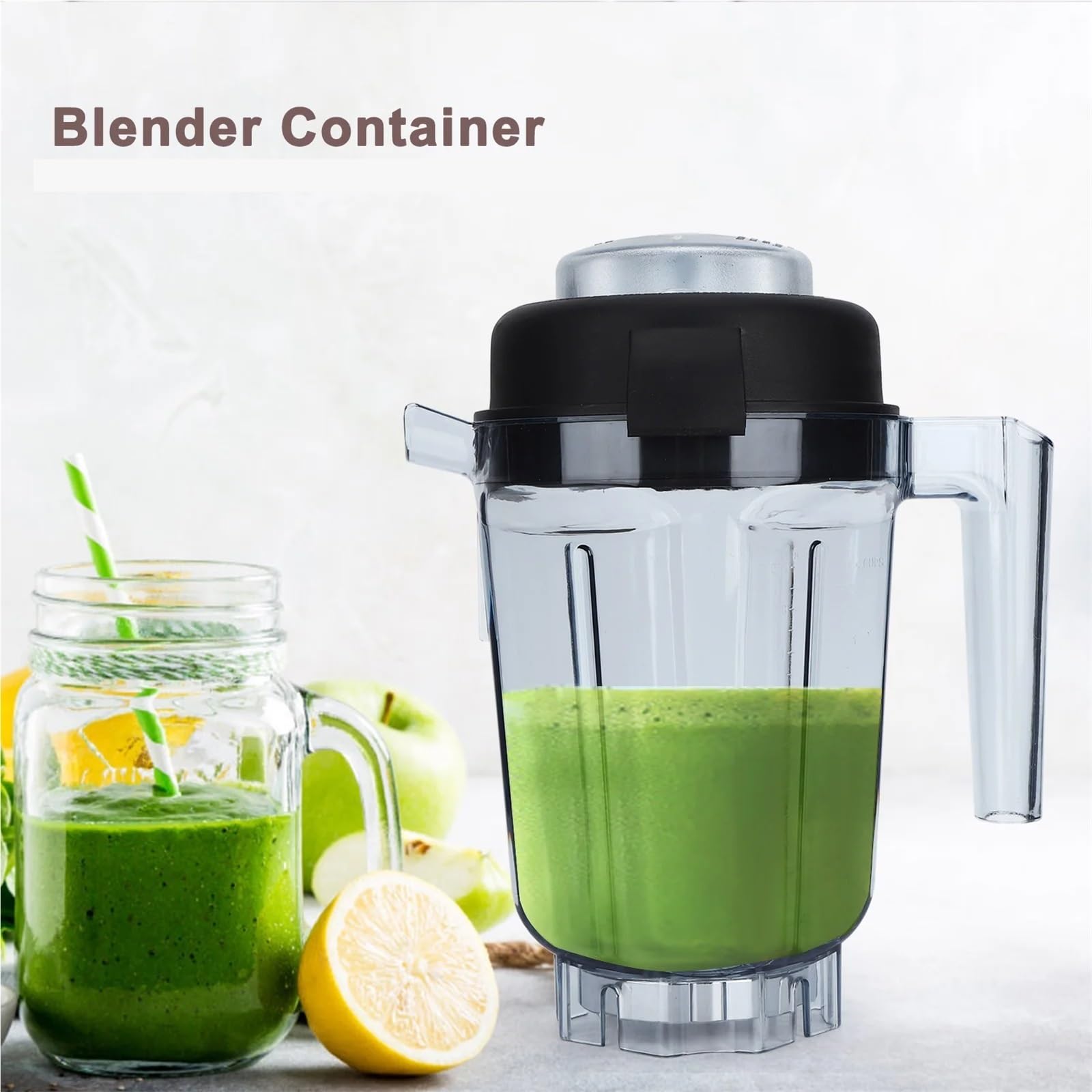Mezcladora con Tapa De Hoja,Compatible con Vitamix 32 Onzas | Compatible Para Accesorios De Repuesto De Tapa De Hoja Piezas De Repuesto
