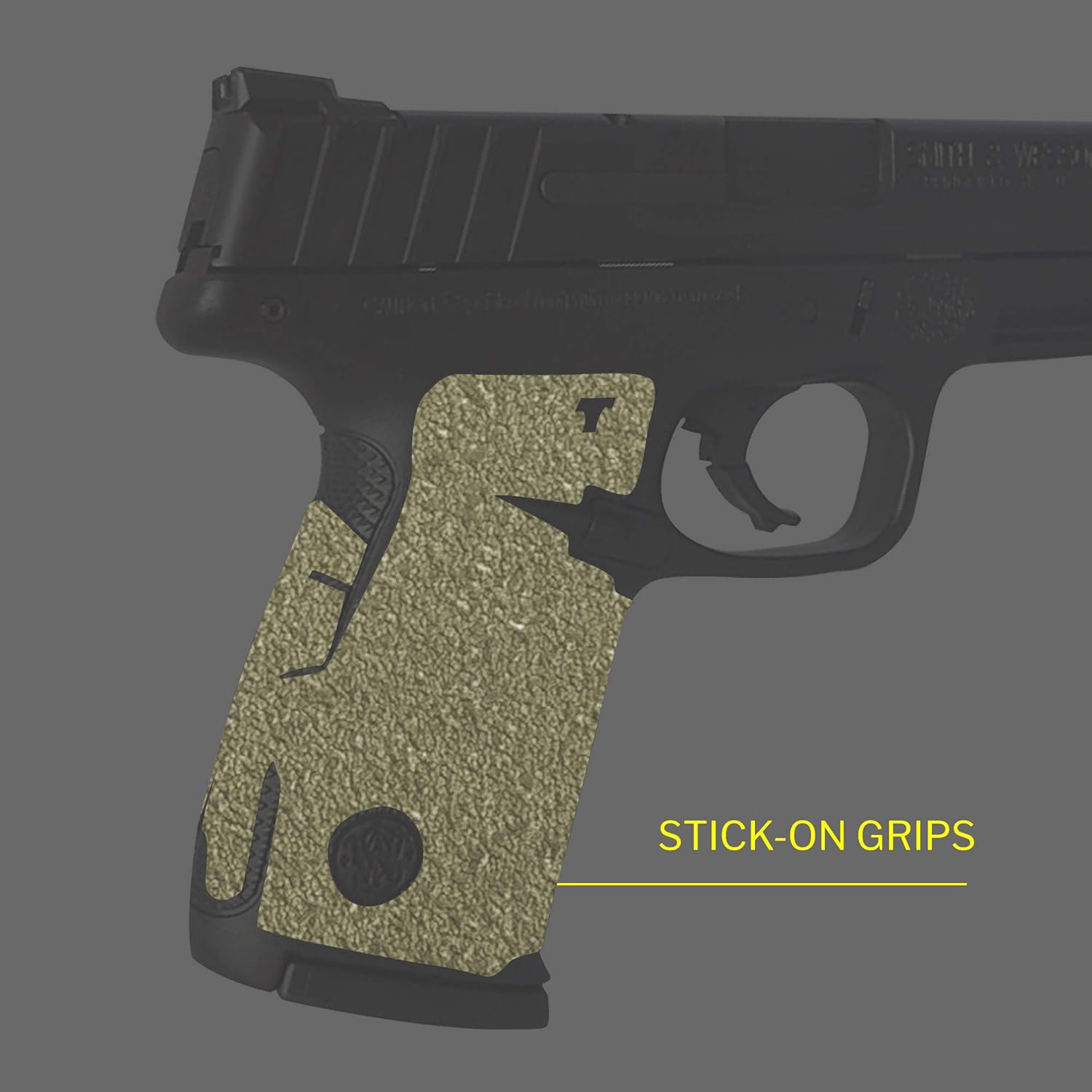 TALON Grips Adhesive Grip – Compatible with Smith and Wesson SD9/ SD40/ SD9VE/ SD40VE – Made in The USA