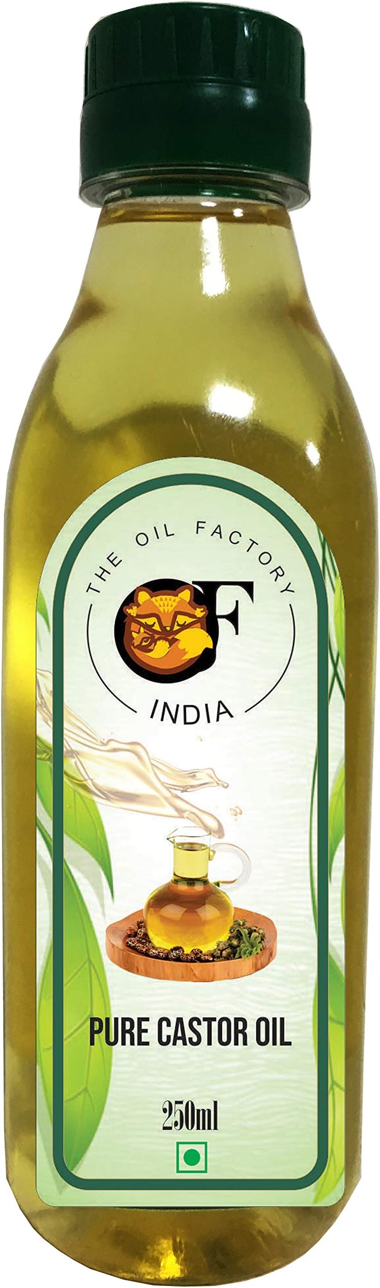 The Oil Factory Cold Pressed 100% Pure Castor Oil - 250 Ml
