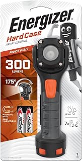 Energizer LED Torch, Hard Case Pivot, Batteries Included