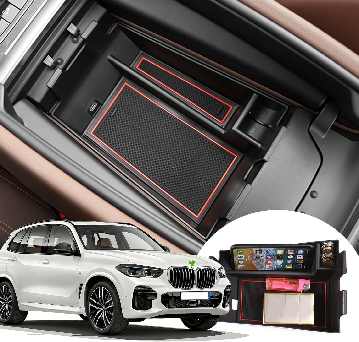 Buy SHAOHAO Center Console Organizer Customized for Car 2019 2020 2021