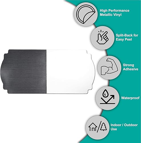 Miniatura 2 de Calcomanías de reciclaje y basura para botes de basura de cocina y contenedores de reciclaje, combo de calcomanías de basura y reciclaje para