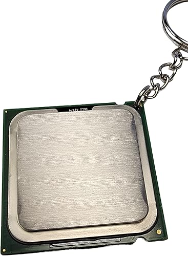 Miniatura 4 de The Ultimate Geek Accessory - Llavero de procesador de CPU reciclado hecho de piezas de computadora recuperadas
