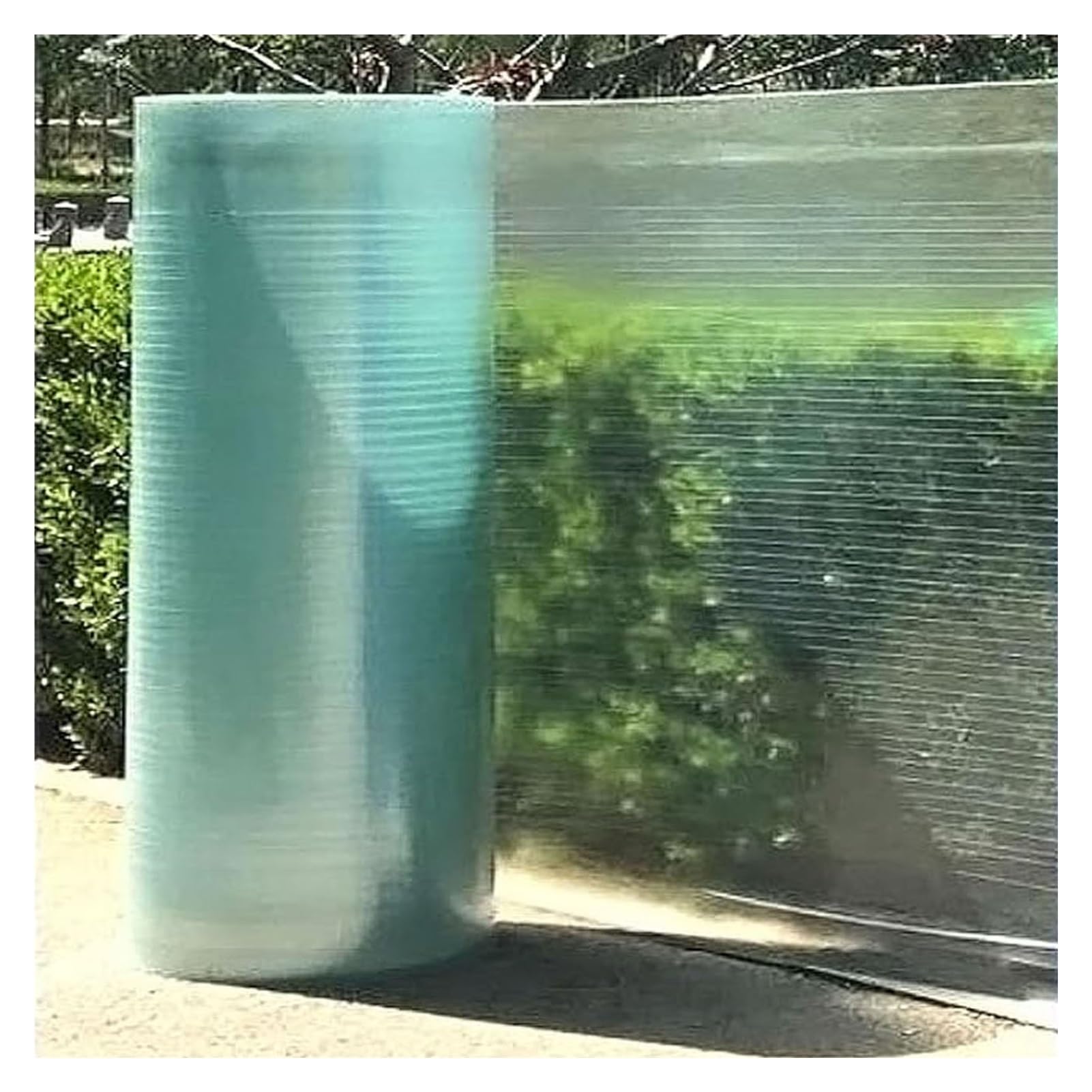Plaques polycarbonate 0.8mm haute clarté, panneaux d'éclairage faciles à poser