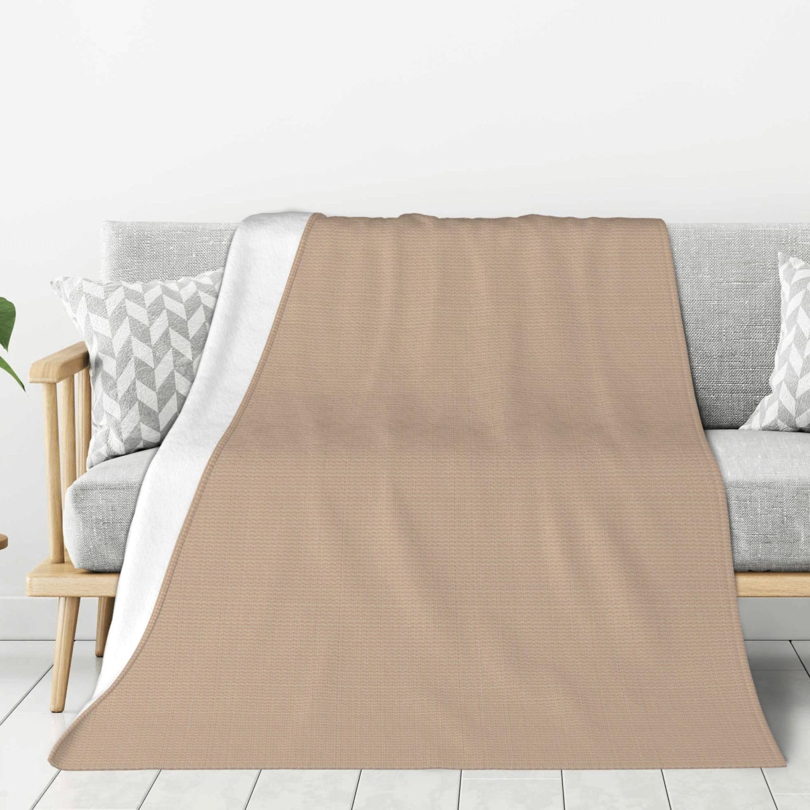 Manta de franela suave con estampado de vino para cama y sofa
