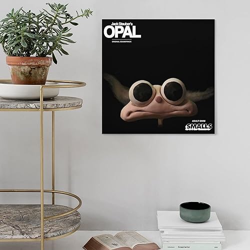 Miniatura 5 de MALOOS Jack Stauber - Póster de lienzo opal para pared, pintura artística decorativa, sala de estar, dormitorio, decoración de regalo, estilo 12 x