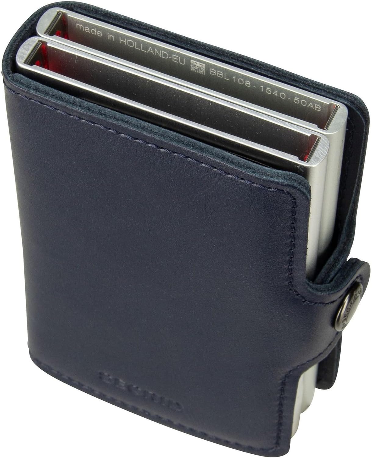 SECRID-Secrid Twin Black Leather Wallet